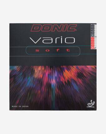 Накладка для ракетки DONIC Vario Soft, Красный женщинам
