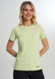 Футболка женская Mountain Hardwear Crater Lake Short Sleeve, Зеленый1  - превью