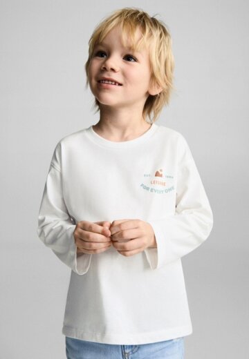 Лонгслив Mango Kids