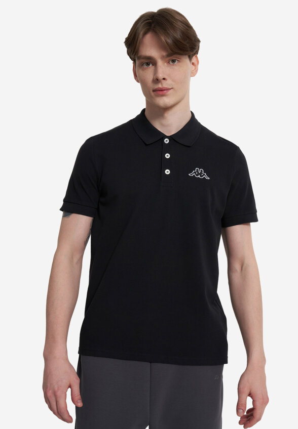 Поло мужское Kappa Polo d’Origini, Черный
