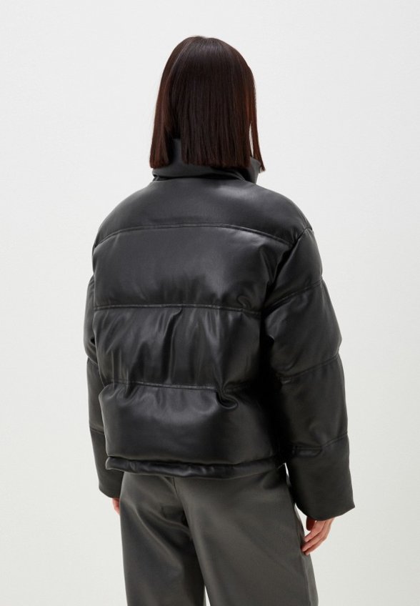 Куртка кожаная утепленная O'STIN