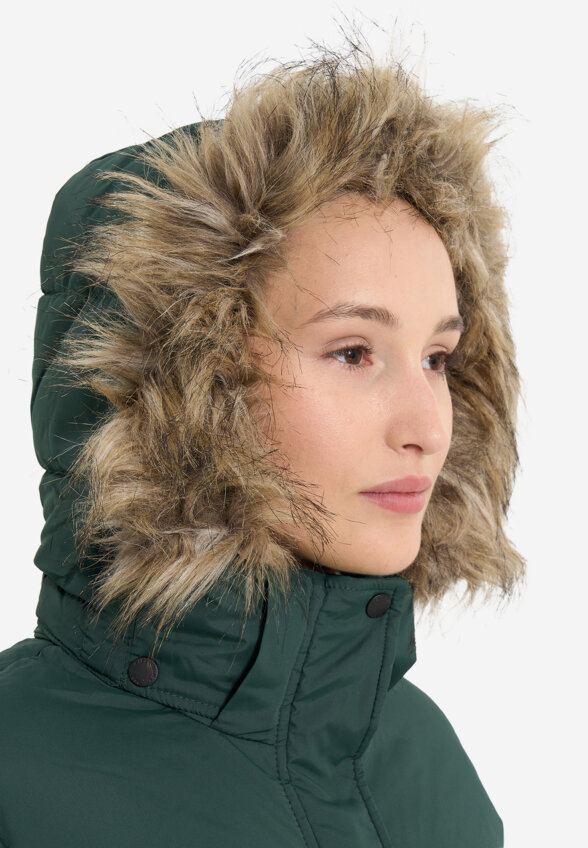 Пуховик женский IcePeak Adaire, Зеленый