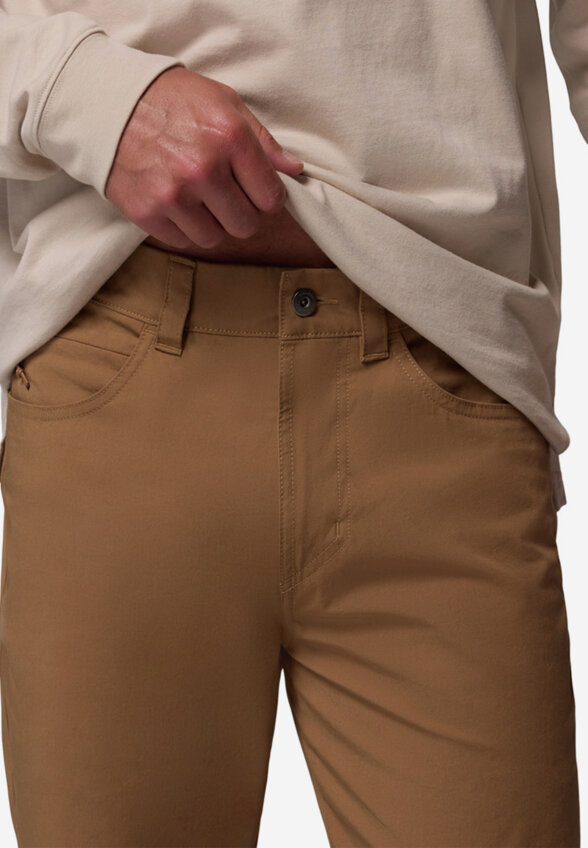 Брюки мужские Columbia Roc 5 Pocket Pant, Коричневый