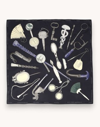 Hermes Silk Scarf женщинам