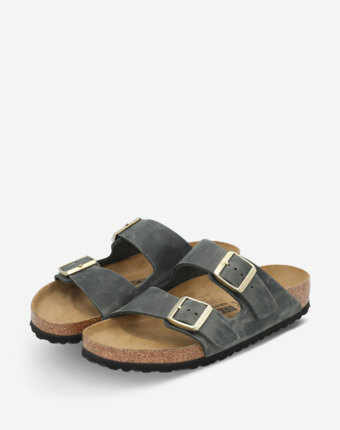 Шлепанцы женские Birkenstock Arizona, Серый женщинам