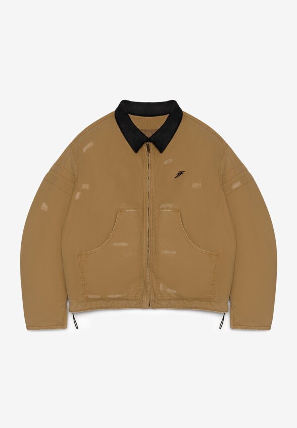 Куртка из канваса Canvas Beige FABLE