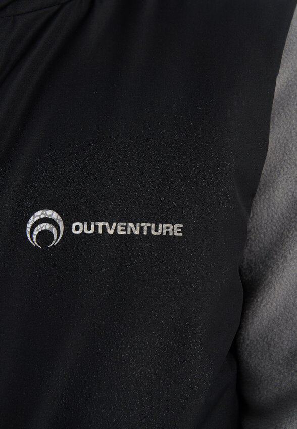 Жилет утепленный для мальчиков Outventure, Черный