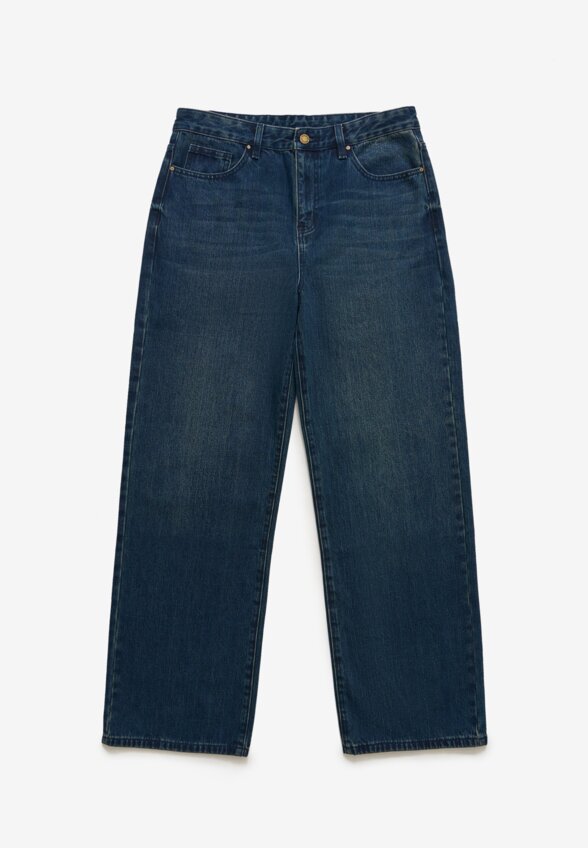 Джинсы Dirty Dark Blue FABLE