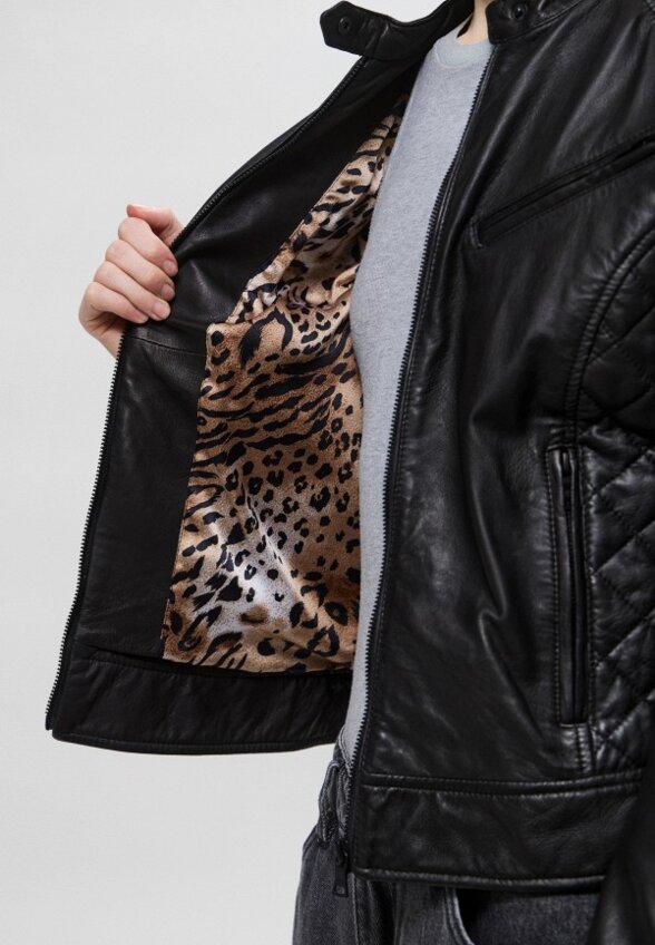 Куртка кожаная Blouson
