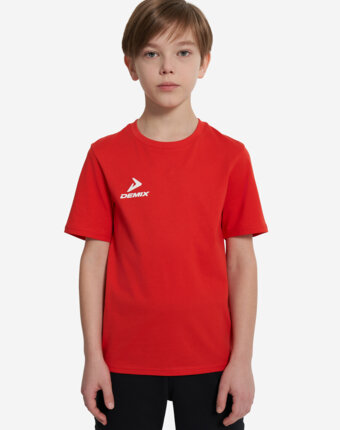 Футболка для мальчиков Demix, Красный женщинам