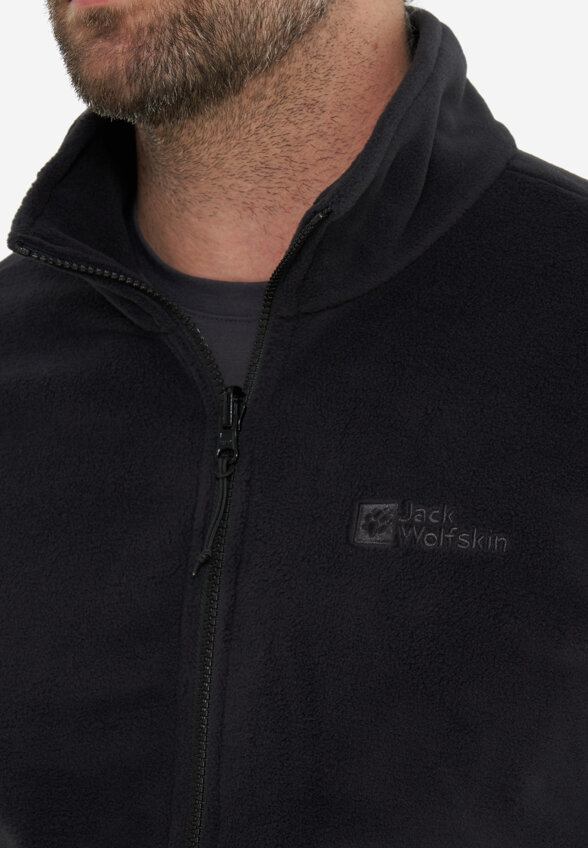 Джемпер флисовый мужской Jack Wolfskin Winterstein, Черный