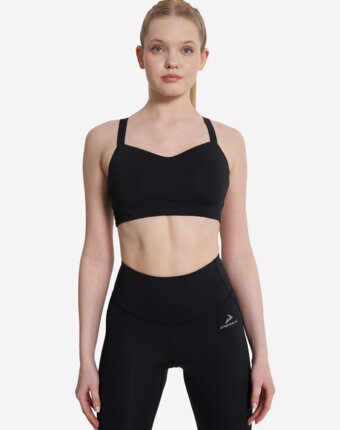Топ бра спортивный Demix MuseFit Dance, Черный женщинам
