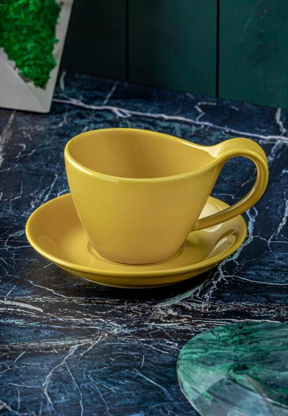 Чашка с блюдцем Elan Gallery