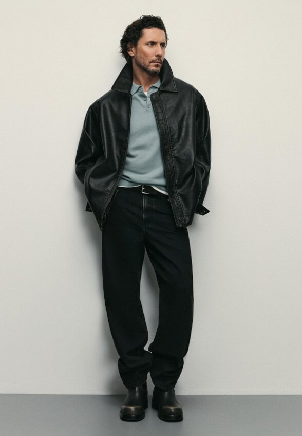 Куртка кожаная Zrn Man