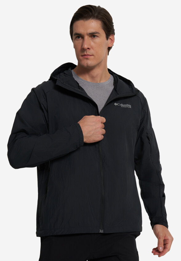 Ветровка мужская Columbia Loop Trail II Windbreaker, Черный