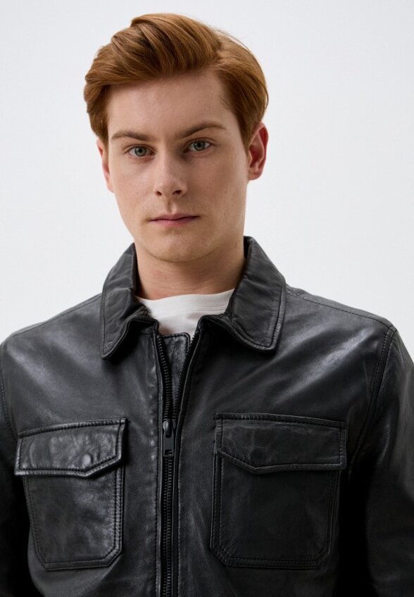 Куртка кожаная Jorg Weber