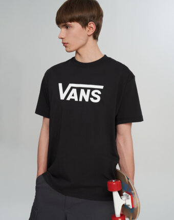 Футболка мужская Vans Classic SS, Черный женщинам