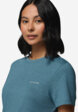 Футболка женская Columbia Parsons Point SS Logo Tee, Синий5  - превью