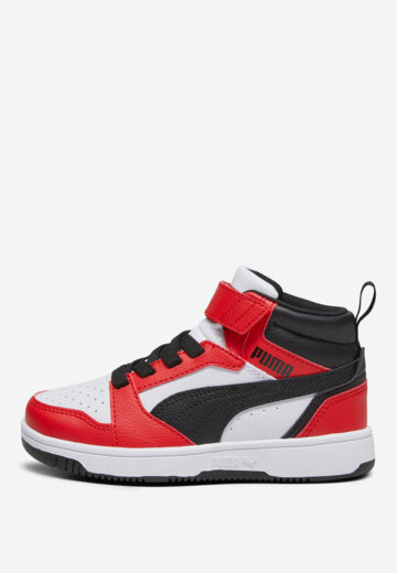Кеды детские PUMA Rebound V6 Mid Ac+ Ps, Красный