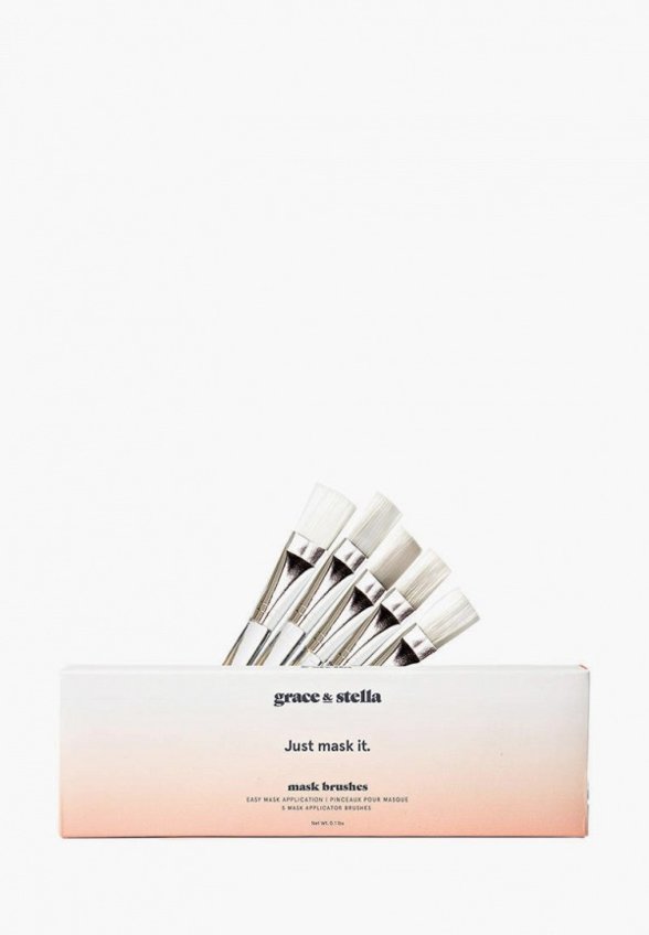 Набор кистей для нанесения масок для лица Grace and Stella