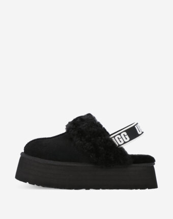 Сабо утепленные женские UGG Funkette, Черный женщинам