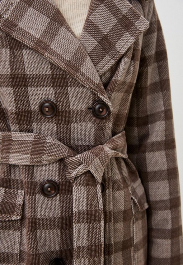 Пальто двубортное Louren Wilton