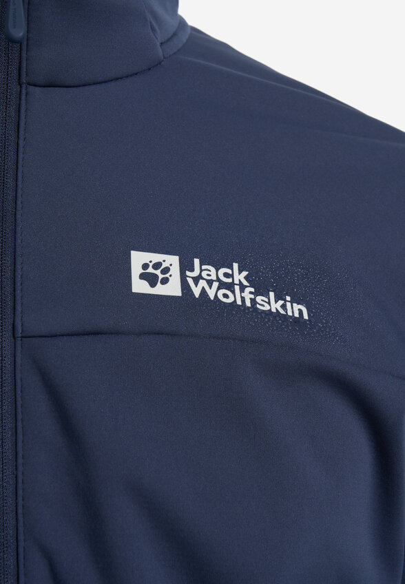Куртка софтшелл мужская Jack Wolfskin Feldberg, Синий