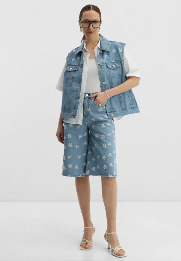 Жилет джинсовый Calin Doux