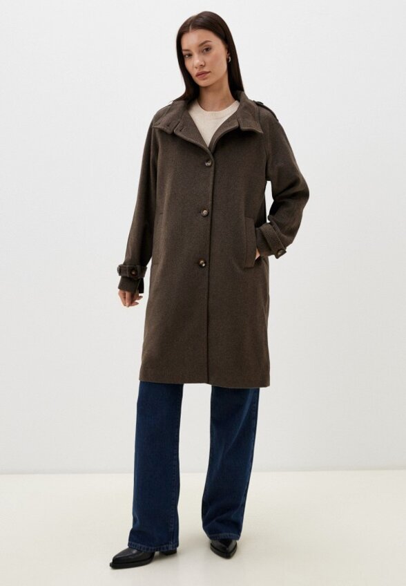 Пальто однобортное Снежная Королева