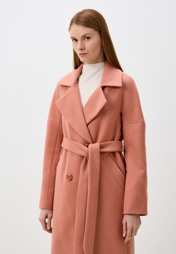 Пальто двубортное Gaxgax