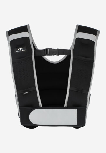 Жилет утяжеленный Athlex, 10 кг, Черный