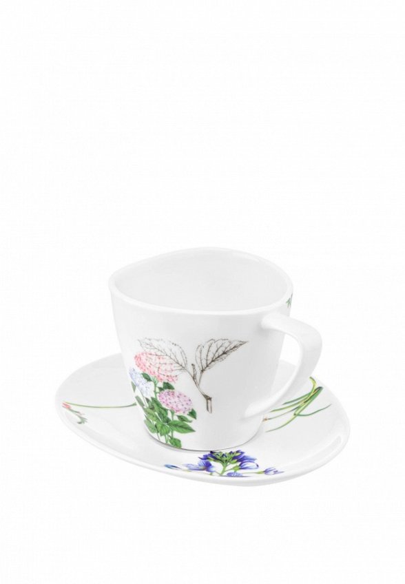Чашка с блюдцем Elan Gallery