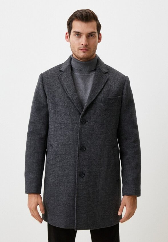 Пальто однобортное Al Franco