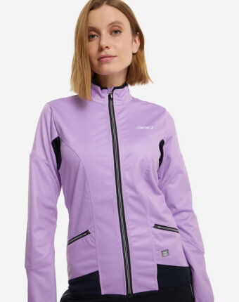 Куртка для беговых лыж женская KV+, Черный женщинам