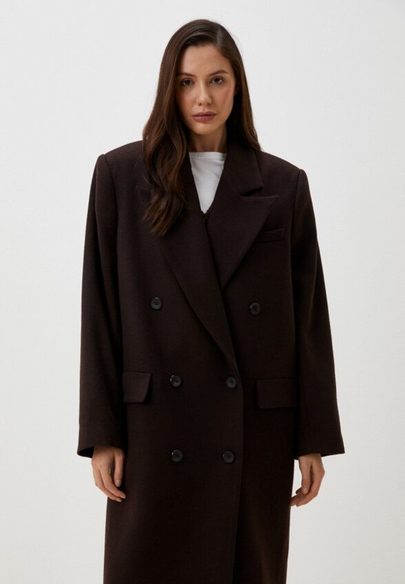 Пальто двубортное Ruxara