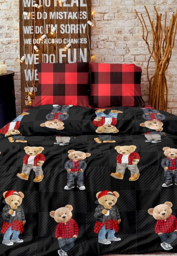 Постельное белье 1,5-спальное Crazy Getup