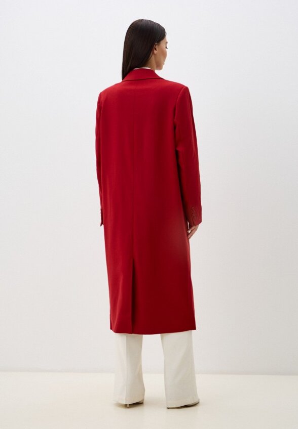 Пальто двубортное VOSQ
