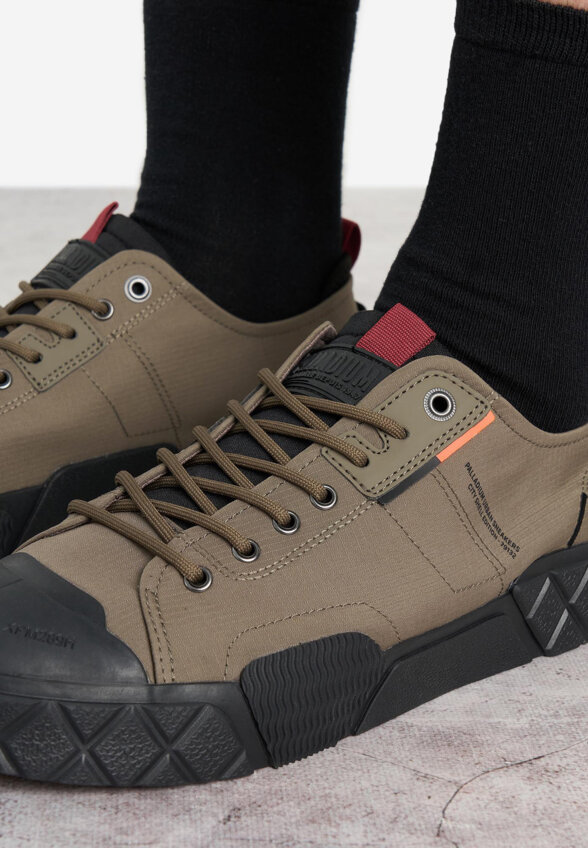 Кеды мужские Palladium Ace City Shell Lo, Коричневый