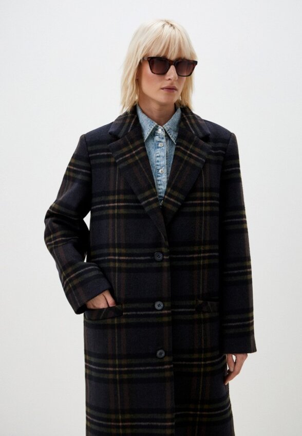 Пальто однобортное Uniize