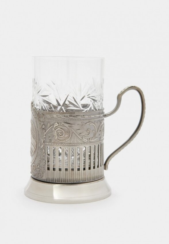 Стакан с подставкой Кольчугинский мельхиор