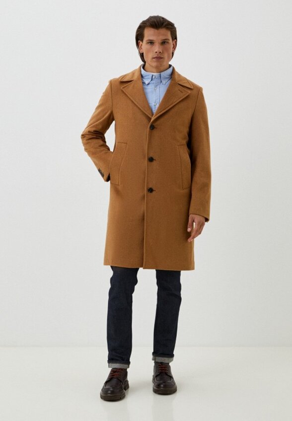 Пальто однобортное Cudgi