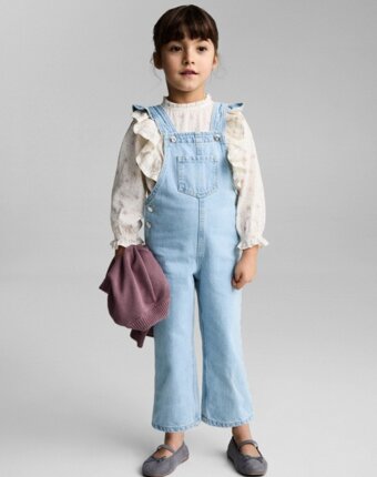 Комбинезон джинсовый Mango Kids детям