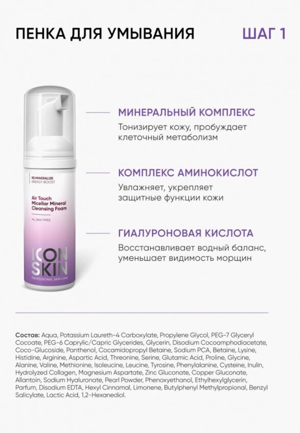 Набор для ухода за лицом Icon Skin