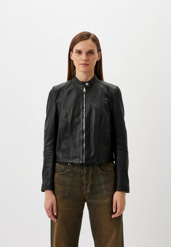 Куртка кожаная Boss