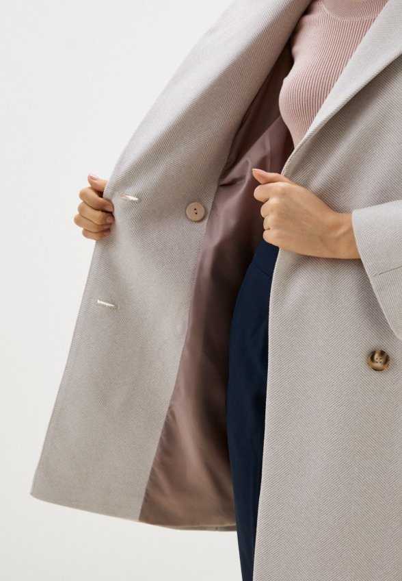 Пальто двубортное Снежная Королева