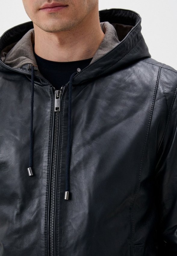 Куртка кожаная Urban Fashion for Men