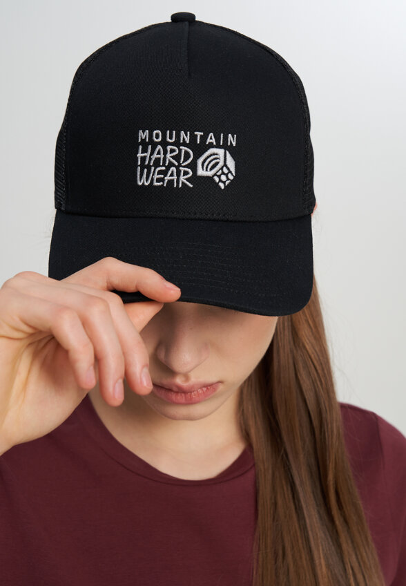 Бейсболка Mountain Hardwear Logo Trucker, Черный