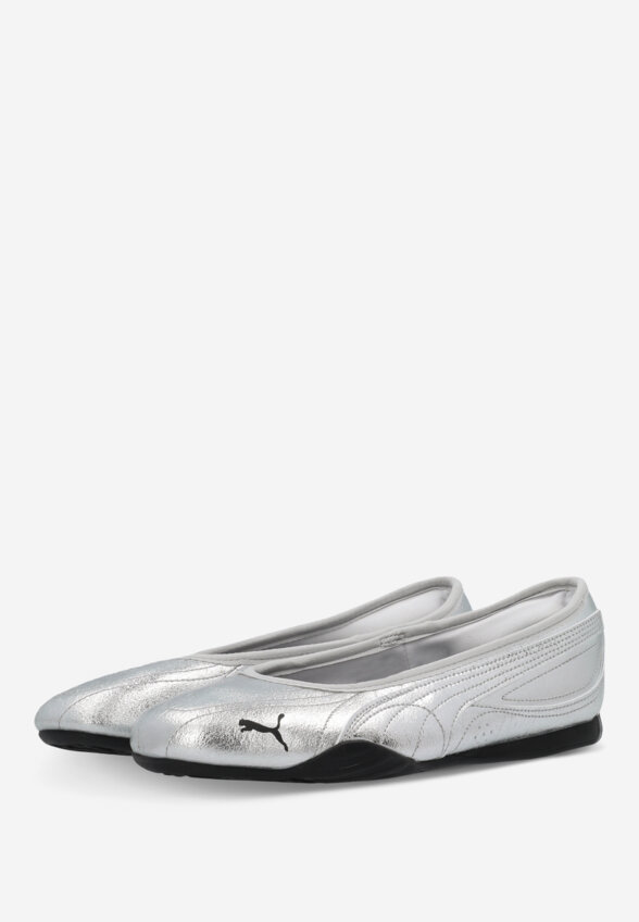 Балетки женские PUMA Catch Soleil Ballerina, Серебряный