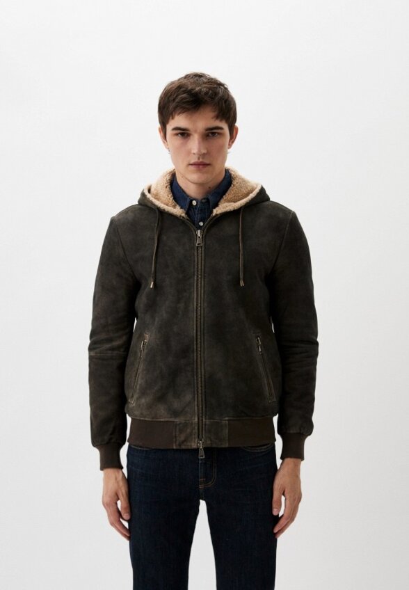 Бомбер меховой Blouson