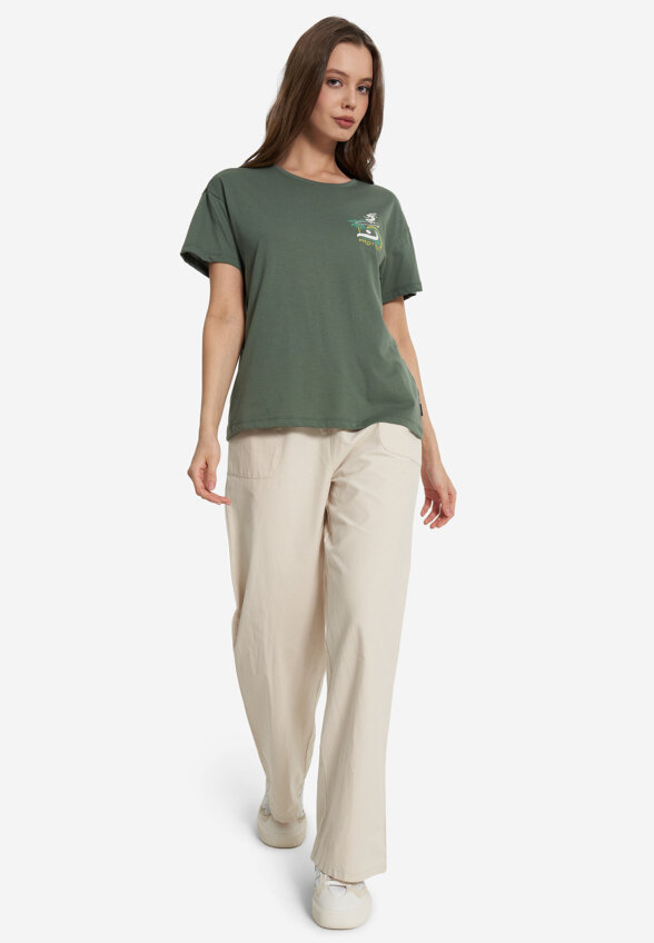 Футболка женская Protest Zoeli, Зеленый